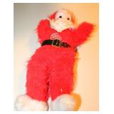 Vintage Gund Swedlin Laughing Plush Santa Claus