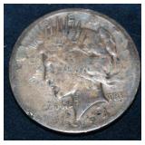 Old Liberty Peace Coin 1924