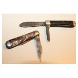 Two Vintage Pocket Knife Camco and Hammer