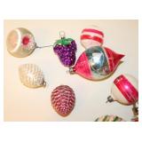 Vintage Lot  Japan Shiny Brite Ornaments