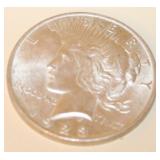 1924 Silver Peace Dollar