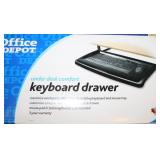 UNDER DESK COMFORT KEYBOARD DRAWER NIB
