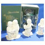 Department 56 Snowbabies Lot of 3