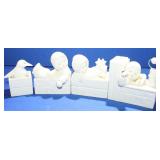 Lot of 4 Dept. 56 Snowbabies with Penguin