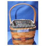 Longaberger 1993 Inaugral Basket Signed