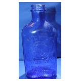 Phillips Milk of Magnesia Cobalt Blue Bottle