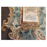 1900 Evansville Bottling Co. Die Cut Calendar