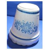 Antique Blue & White Stoneware Meat Tenderizer