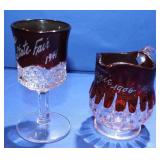Ruby Flash - State Fair Souvenirs 1906 & 1941