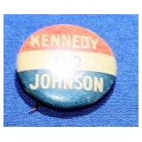 1960 Kenneday & Johnson Pin Back