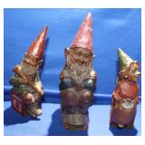 Tom Clark Gnomes Lot of 3