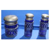 F B Rogers Silver Plate Salt & Pepper Shakers