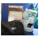 Dimension Cross Stitch New + Throws, Mitts