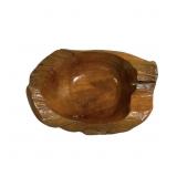 Teak Bowl Wood Hand Carved Centerpiece