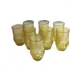 Tiffin Franciscan Madeira Cornsilk Yellow Glasses