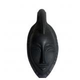 Art Deco Possibly Rene Buthaud Ceramic Black Mask