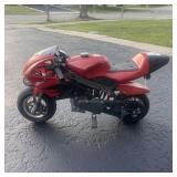 Vintage Mini Bike 40CC Luyuan Tested Started