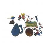 Vintage JapanTin Toy Wind Up Happy Days&More
