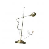 Alsy Brass Floor Pharmacy Lamp MCM Number 3186
