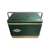 RETRO DIAMOND Green TEAL METAL SNOWLITE COLEMAN
