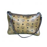 Vintage MCM Visetos Leather Design Pochette Purse