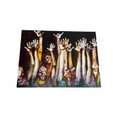 Study Art Freedom People Surrealism Artist Signed