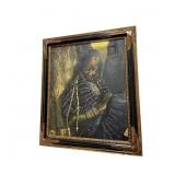 Oil Painting Canvas~Lewis Lawrence~Meir Girl ~