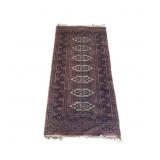 Hand knotted Vintage Pakistan Wool Pile Area Rug