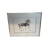 Art Print, carousel horse,George Sperl -1920