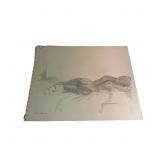 Vtg Chicago Artist Signed Thom Sudato Nude Drawing