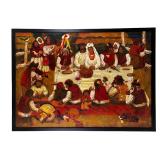 Andrei Sinitar - Ukrainianl Wedding Oil Painting,