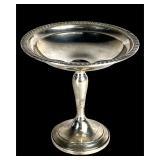 Gorham Sterling Silver Pedestal Compote Dish