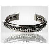 Massive Sterling Silver Cuff Bracelet