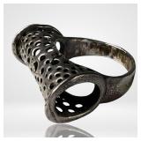 Sterling Silver Openwork Filigree Boho Galaxy Ring