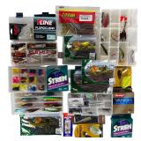 Fishing Tackle Lot - Lures, Soft Plastics, Termina