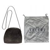 De Vecchi by Hamilton Hodge Suede Mini Evening Bag