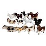 Assortment of Vintage Figural Cow Creamers