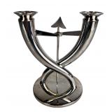 Gio Ponti for Christofle Silver Plate Candelabra