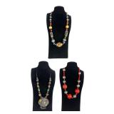 Vintage Ethnic Necklaces - Tibetan, Berber & Rajas