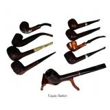 Collection of Vintage Briar Tobacco Pipes