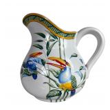 Hermes Toucans Porcelain Water Pitcher