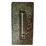 Antique Tiffany Studios Zodiac Bronze Thermometer