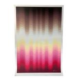 Lev Moross- LE Signed Opt Art Silkscreen Print