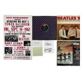 The Beatles Complete Set of Four Autographs