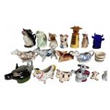 Collection of Vintage Figural Cow Creamers