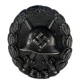WWII German Black Wound Badge 1st Pattern