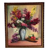 Ruth Osborn Floral Still Life Oil Painting