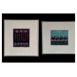 Mary Schaefer Reynolds Abstract Acrylic Paintings