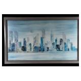 Henry Howells ï¿½Manhattan Rhapsodyï¿½ Signed Litho