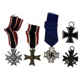 WWII German Medal Group- Merit & Iron Cross